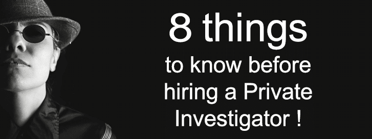 Hire A Private Investigator