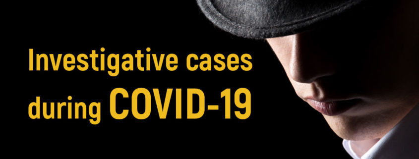 Investigative cases during COVID-19 in Los Angeles