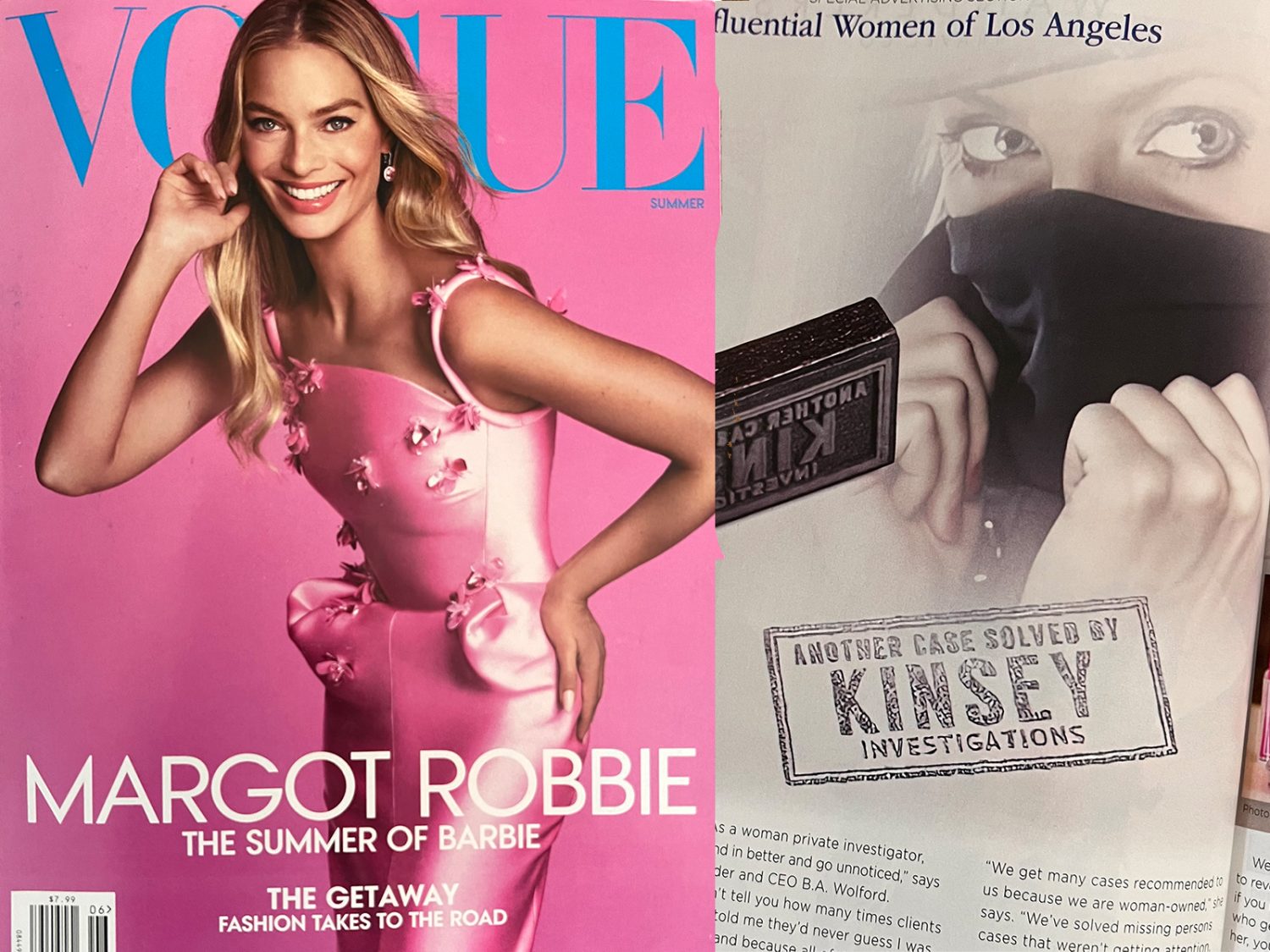 Kinsey Investigations Featured in Vogue Magazine! - Los Angeles Private ...