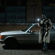 Investigator with flashlight - Contact Kinsey Investigations.